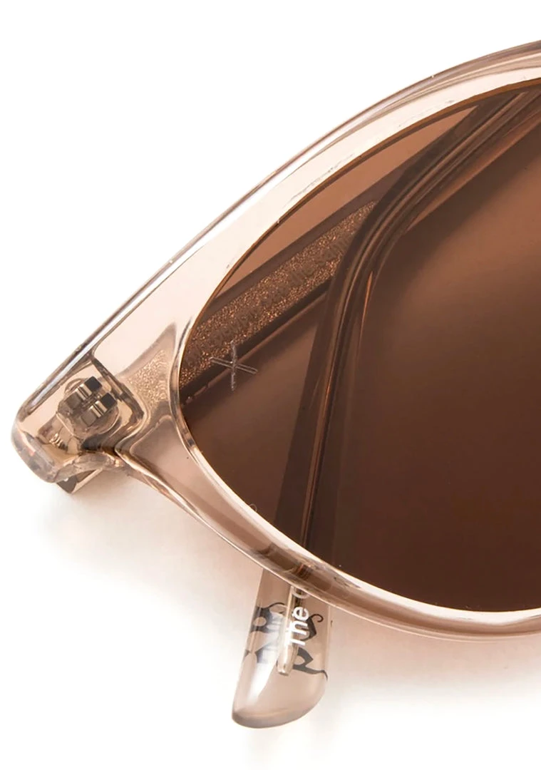 Dime Optics X Becky G The G Sunglasses In Vintage Crystal/Brown Mad World