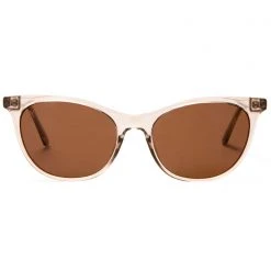 Dime Optics X Becky G The G Sunglasses In Vintage Crystal/Brown Mad World