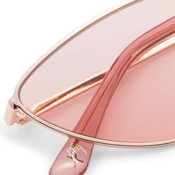 Dime Optics World Tour X Lala Kent Lilly Sunglasses In Rose Gold/Cotton Candy Pink