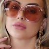 Dime Optics X Lala Kent Ocean Sunglasses In Cotton Candy Pink/Pink New