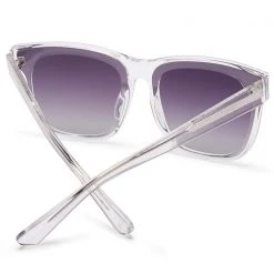 Dime Optics New X Sssniperwolf 001 Sunglasses In Clear/Grey Gradient