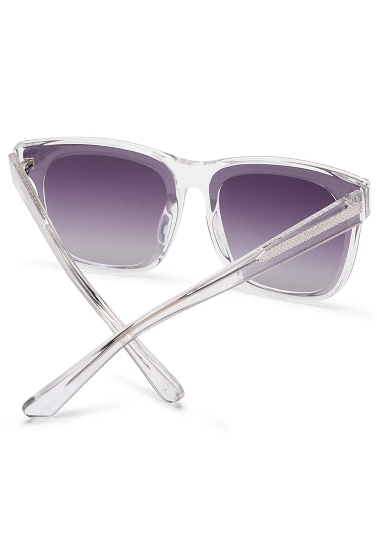 Dime Optics New X Sssniperwolf 001 Sunglasses In Clear/Grey Gradient