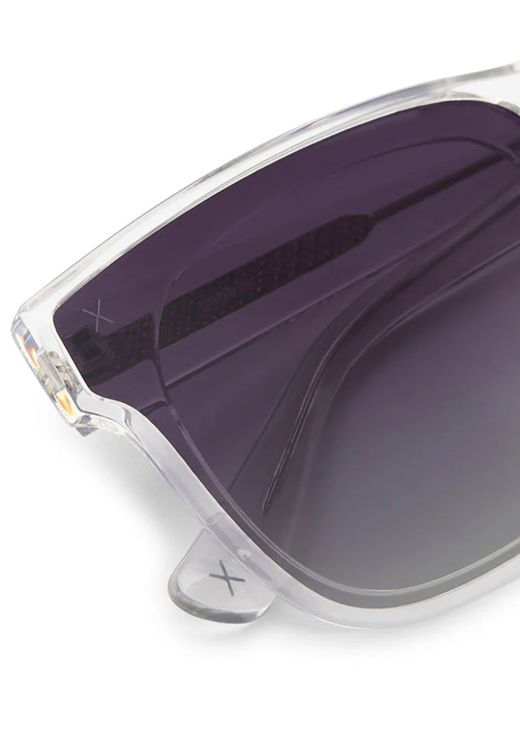 Dime Optics New X Sssniperwolf 001 Sunglasses In Clear/Grey Gradient