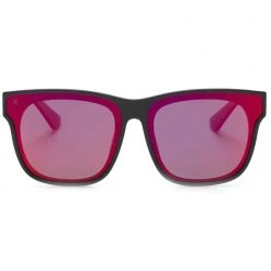 Dime Optics New X Sssniperwolf 001 Sunglasses In Matte Black / Red