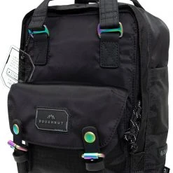 Doughnut Official Bags X Gamescape Series Macaroon Mini Backpack In Black