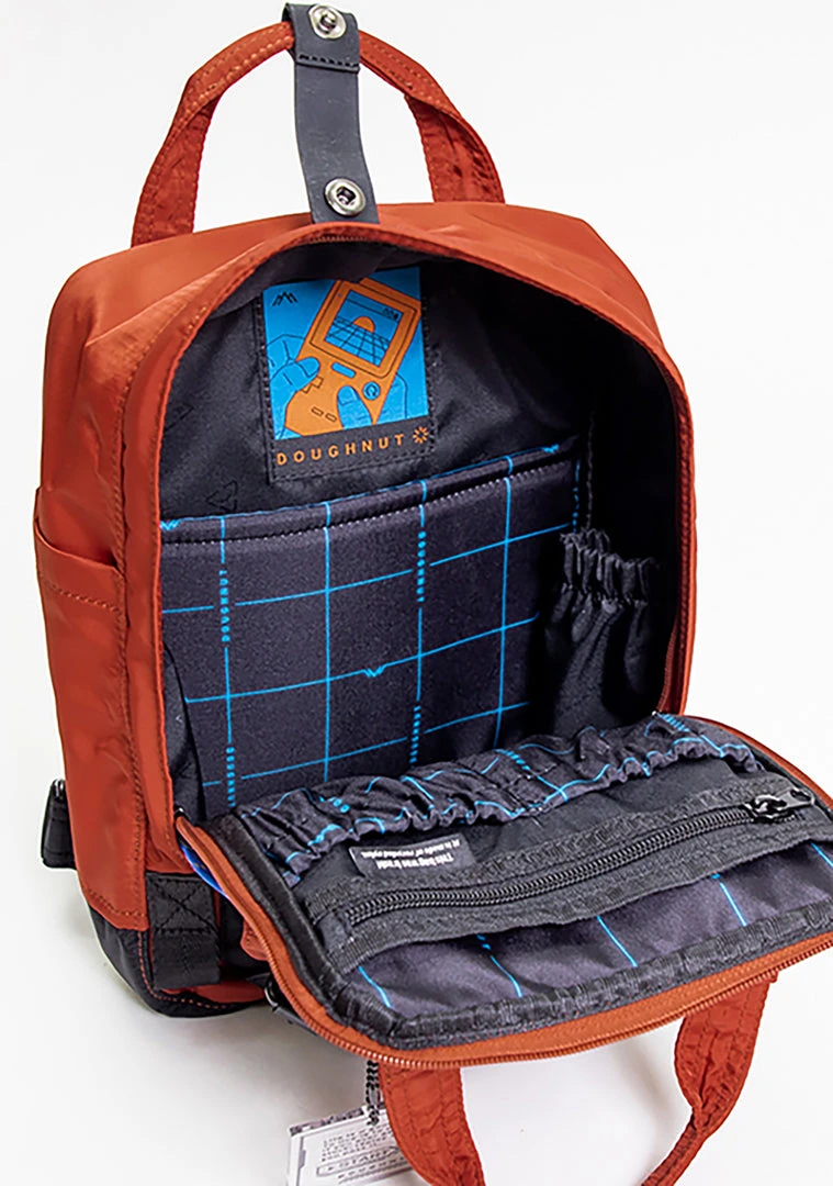 Doughnut Official New X Gamescape Series Macaroon Mini Backpack In Blood Orange