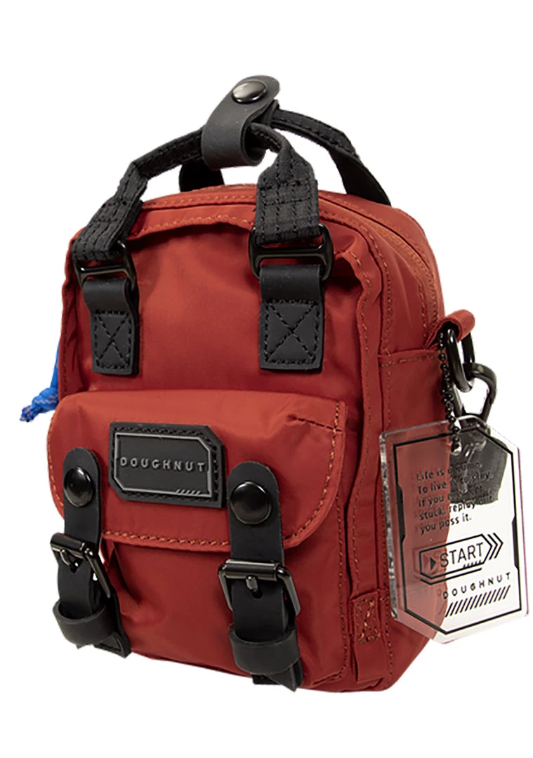 Doughnut Official New X Gamescape Series Macaroon Tiny Crossbody Bag In Blood Orange