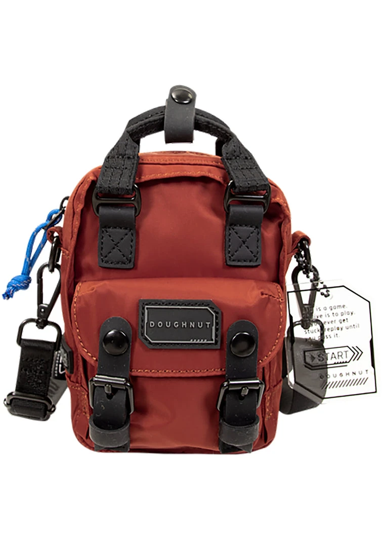 Doughnut Official New X Gamescape Series Macaroon Tiny Crossbody Bag In Blood Orange