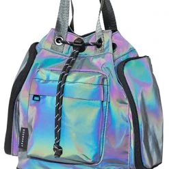 Doughnut Official X Limelight Series Pyramid Tiny Convertible Mini Backpack In Dark Rainbow New