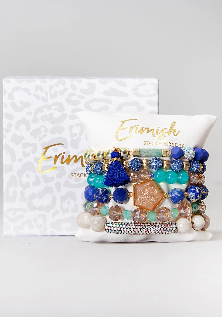 Erimish Sea Breeze Bracelet Stack