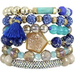Erimish Sea Breeze Bracelet Stack