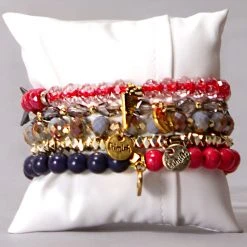 Erimish The Great Fantastic Peppermint Schnapps Bracelet Stack