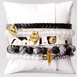 Erimish Rhinestone Cowgirl Bracelet Stack Accessories