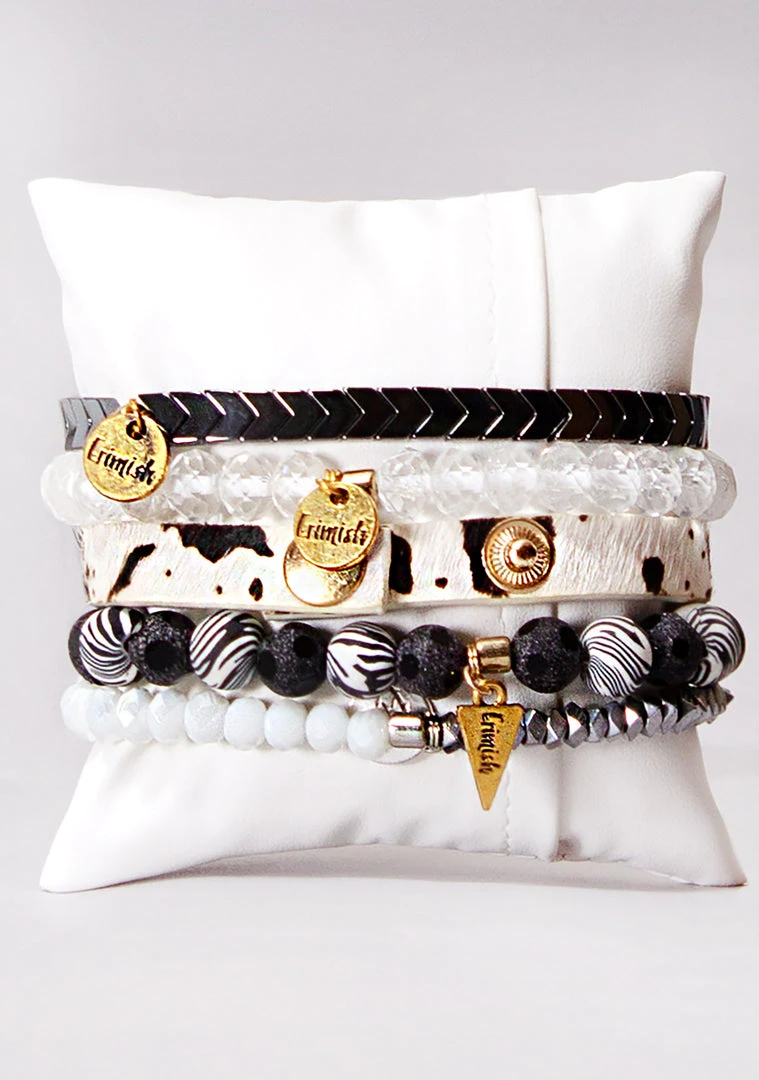 Erimish Rhinestone Cowgirl Bracelet Stack Accessories