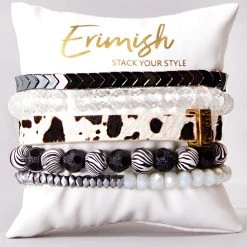 Erimish Rhinestone Cowgirl Bracelet Stack Accessories