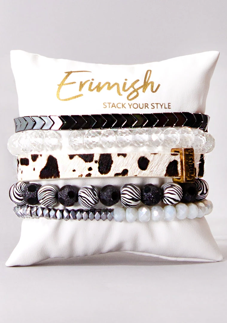 Erimish Rhinestone Cowgirl Bracelet Stack Accessories