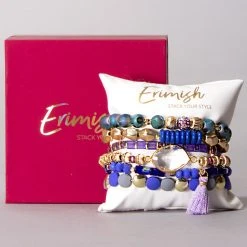 Erimish Royal Sapphire Bracelet Stack Mad World