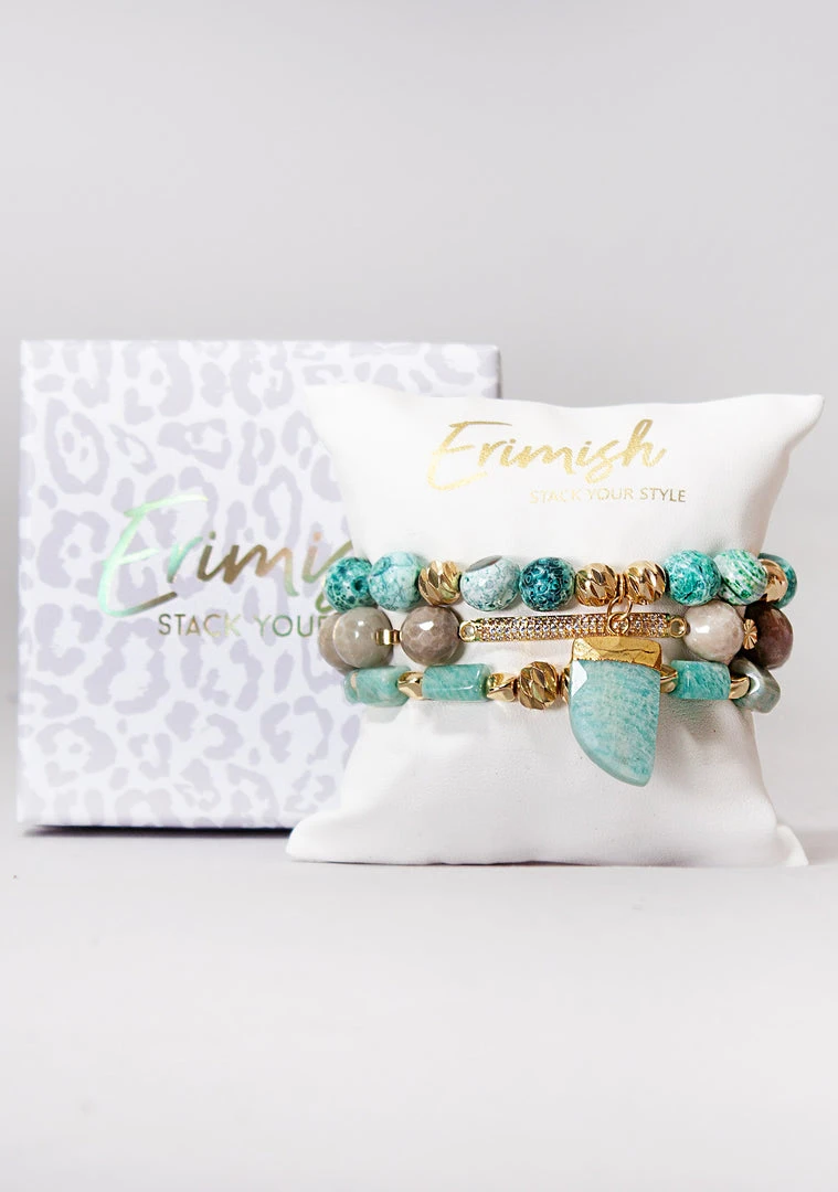 Erimish Mad World Aegean Dreams Bracelet Stack
