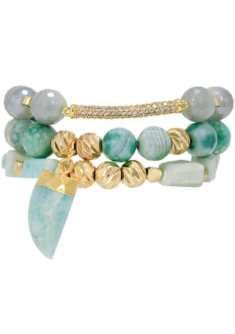 Erimish Mad World Aegean Dreams Bracelet Stack