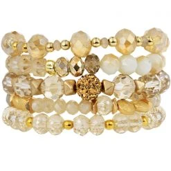 Erimish Golden Hour Stacked Bracelet World Tour