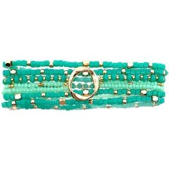 Erimish Into The Sky Lost In Jade Stacked Bracelet