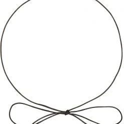 Fraiser Sterling Disco Fever Bowtie Stars Choker In Black Accessories