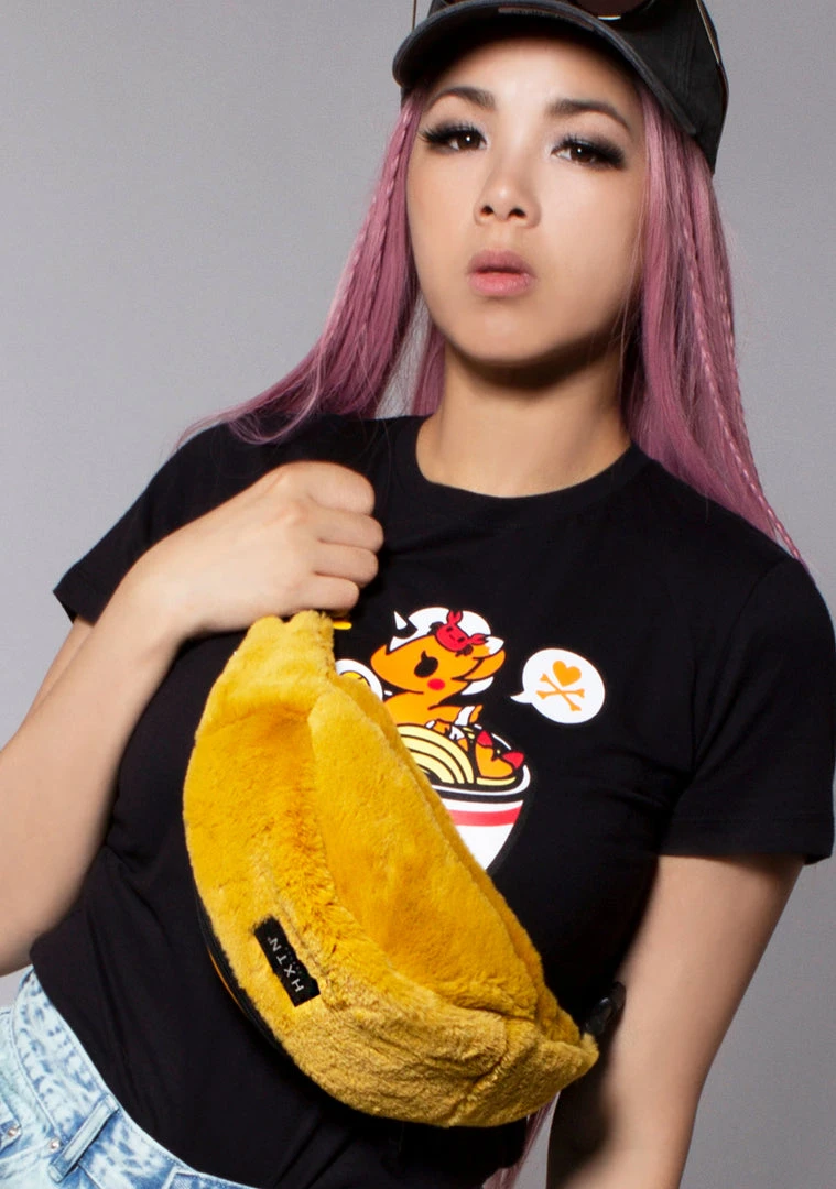 HXTN Supply Bags Furocious One Bum Bag In Mustard Yellow