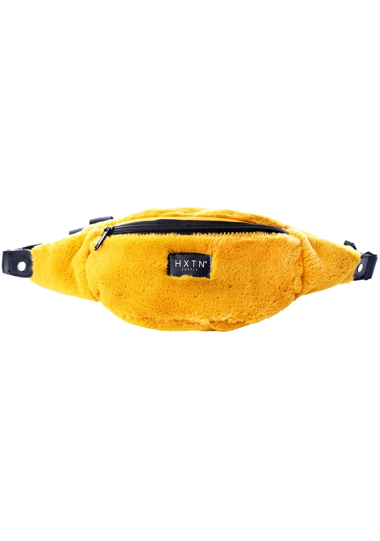 HXTN Supply Bags Furocious One Bum Bag In Mustard Yellow
