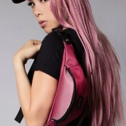 HXTN Supply Prime One Bum Bag In Burgundy Bags