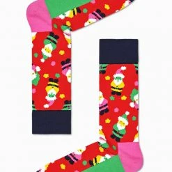 Happy Socks Gingerbread Holiday Socks 3PK Gift Box Set