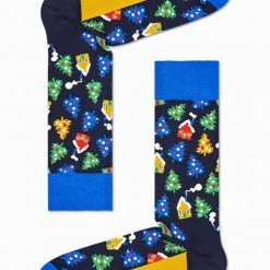 Happy Socks Gingerbread Holiday Socks 3PK Gift Box Set