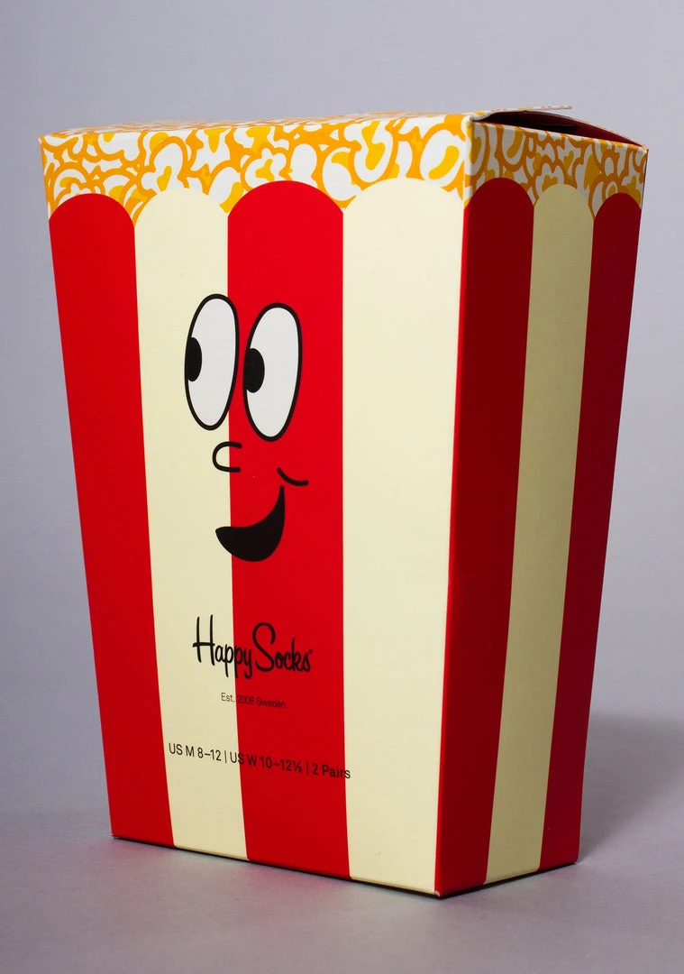 Happy Socks The Great Fantastic Snack 2PK Gift Box Set