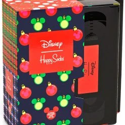 Happy Socks X Disney Christmas Socks 4PK Gift Box Set