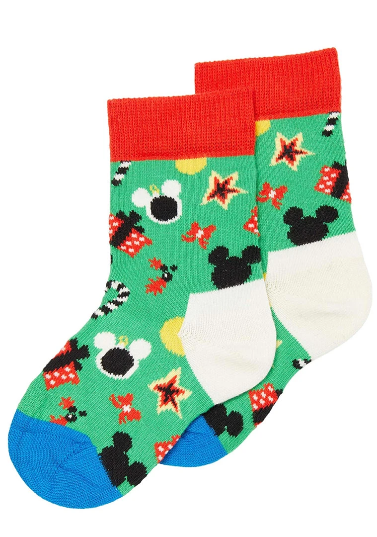 Happy Socks The Great Fantastic X Disney Kids Christmas Socks 4PK Gift Box Set