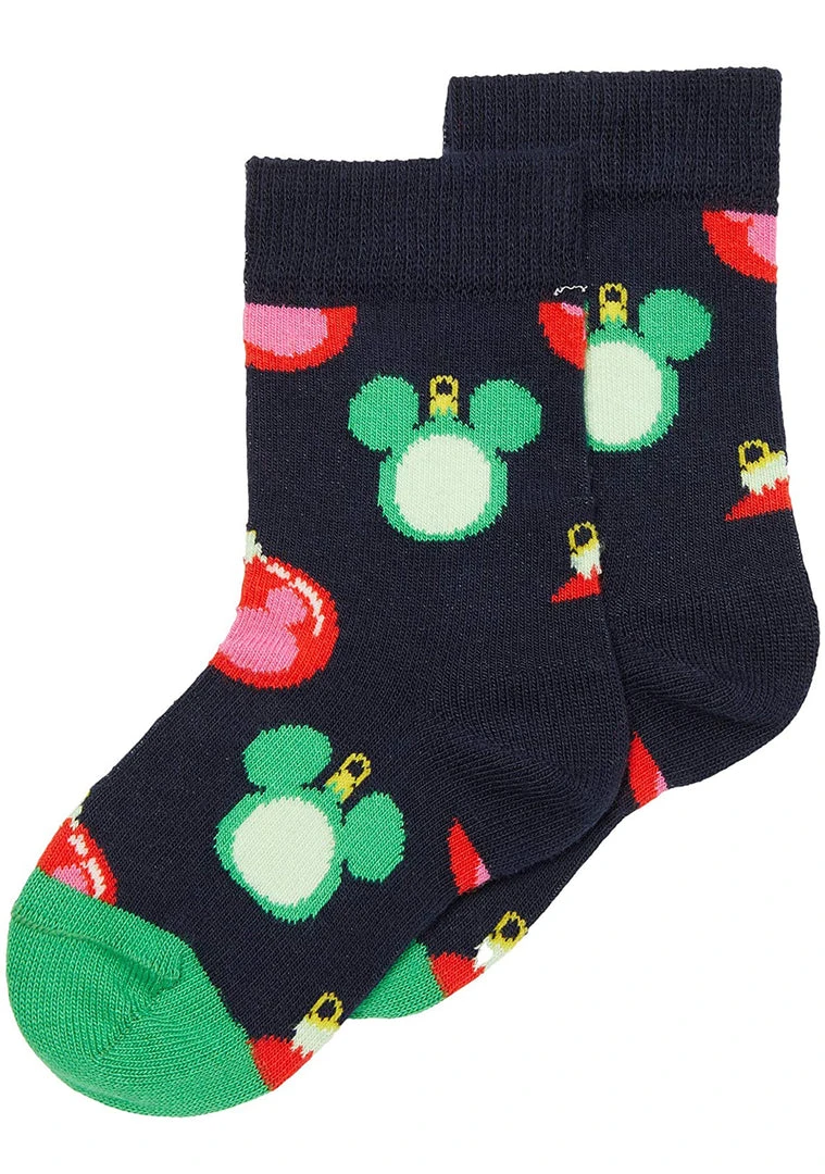 Happy Socks The Great Fantastic X Disney Kids Christmas Socks 4PK Gift Box Set