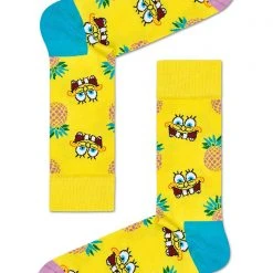 Happy Socks The Great Fantastic X Spongebob 6PK Socks Gift Set