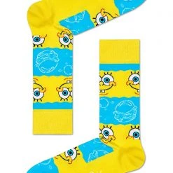 Happy Socks The Great Fantastic X Spongebob 6PK Socks Gift Set