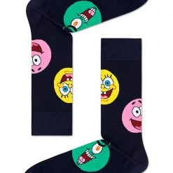Happy Socks The Great Fantastic X Spongebob 6PK Socks Gift Set