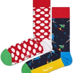 Happy Socks The Great Fantastic Let It Snow 2PK Socks Gift Box Set
