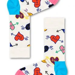 Happy Socks Linda And Johnny Heart Socks Accessories
