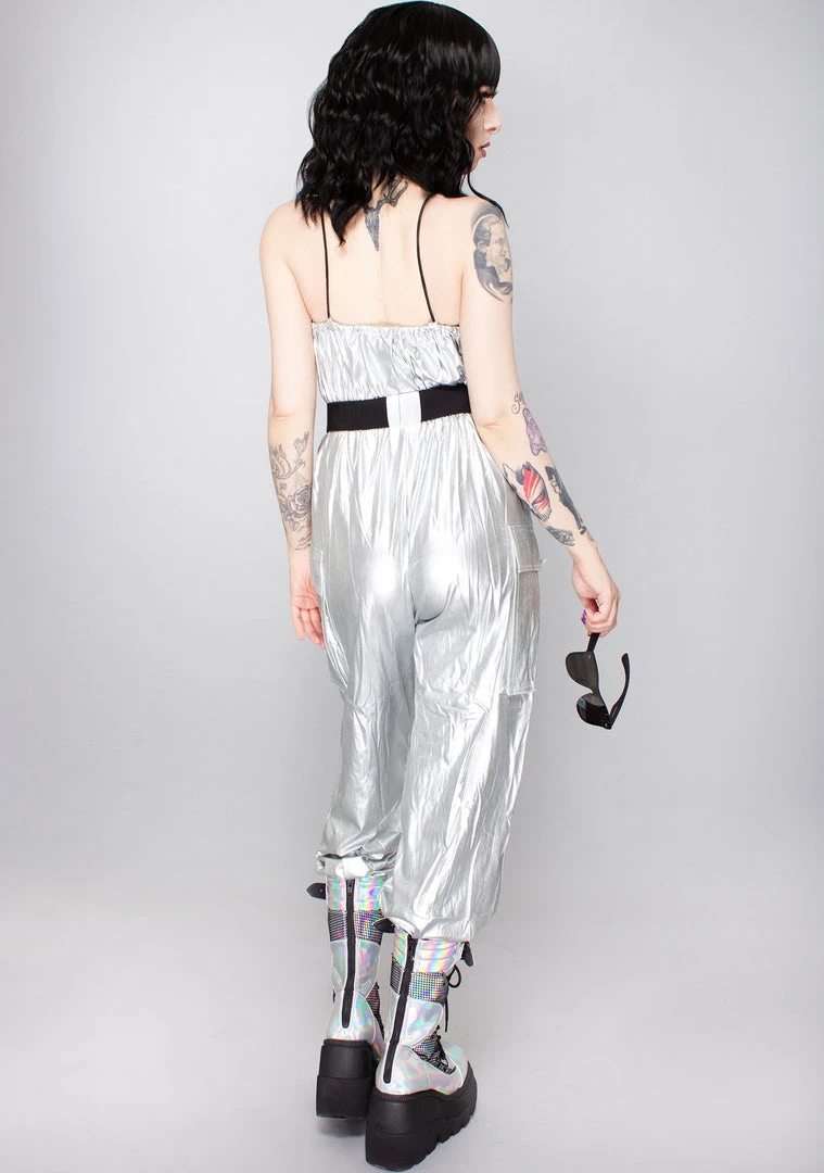 Hot & Delicious Future Club Buckle Belt Jumpsuit The Great Fantastic