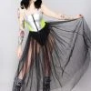 Hot & Delicious Going Viral Holographic Bodysuit Tulle Dress