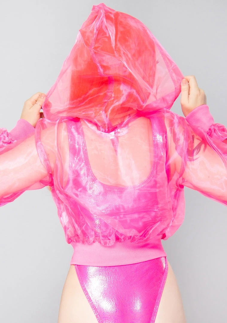 Hot & Delicious Pink Blast Pullover Top