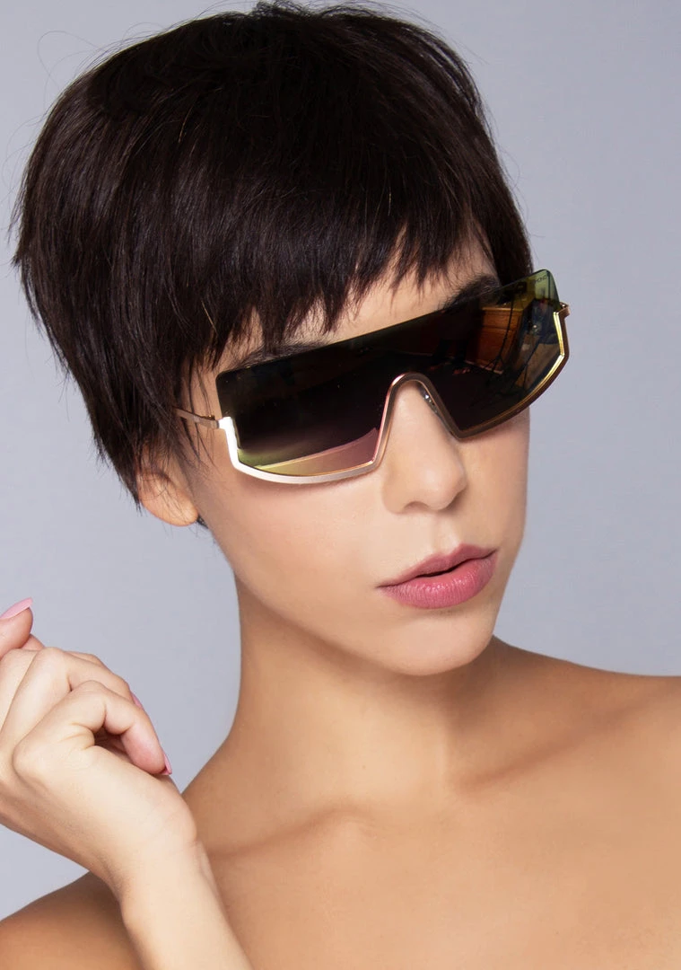 KOMONO CRAFTED Sonny Heat Sunglasses In Pink