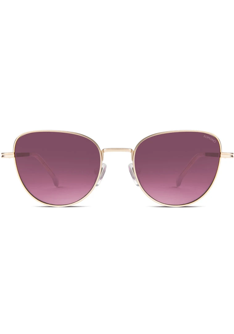 KOMONO Accessories CRAFTED Chloe Sunglasses In Purple Rain