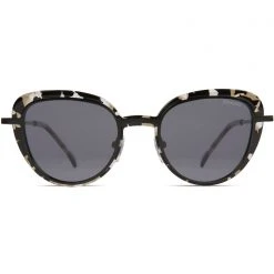 KOMONO CRAFTED London Sunglasses In Clear/Demi Accessories