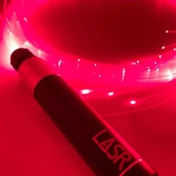 LASR Cherry Bomb Fiber Optic Light Up Whip New