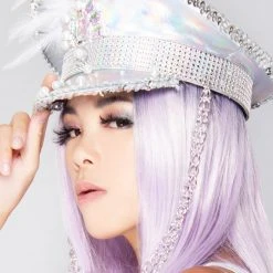 LASR Divine Illusion Holographic Captain Hat