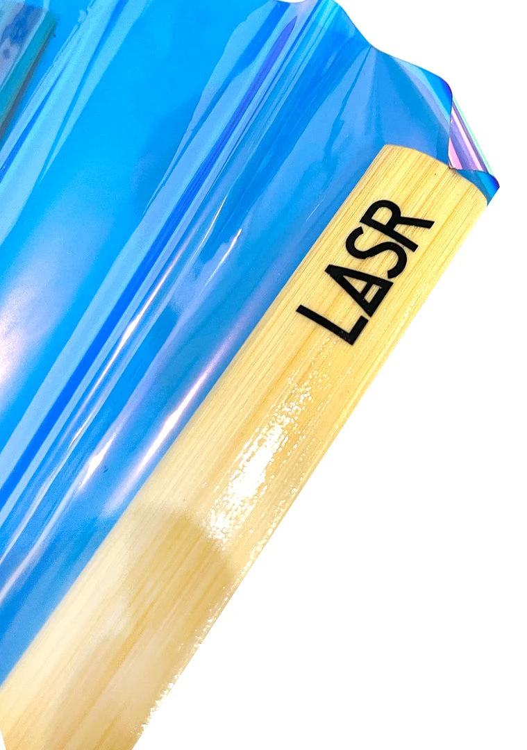 LASR Dreamscape Iridescent Fluid Rave Fan New