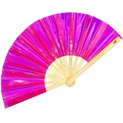 LASR XXXtreme Pink Iridescent Fluid Rave Fan World Tour
